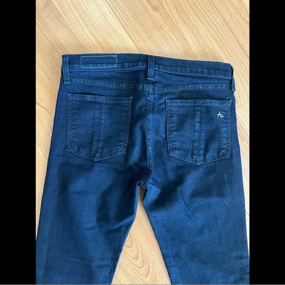 rag & bone The Legging Midnight Wash Jeans Sz 28 - Picture 5 of 7